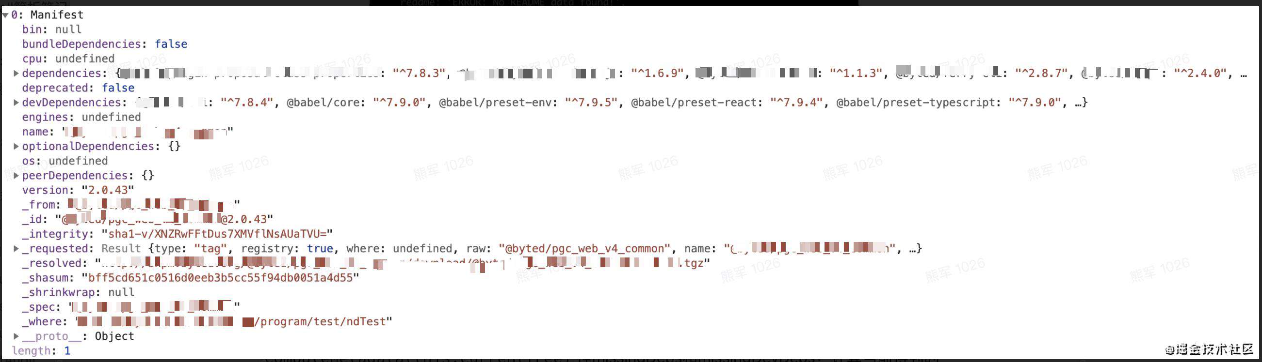 npm install 的玄机